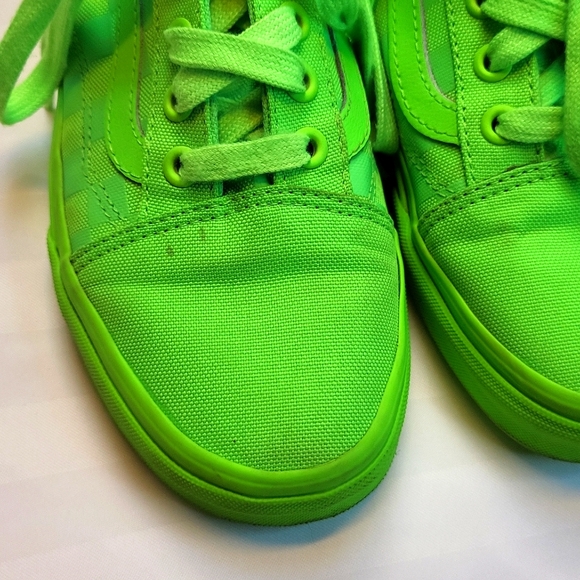 Vans Old Skool Neon Green Geeko - Picture 4 of 12